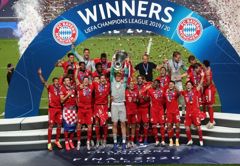 Le immagini della premiazione della finale di Champions League 8