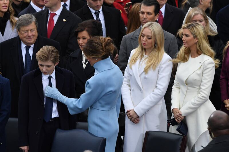Melania e Ivanka Trump: moglie e figlia del presidente 20