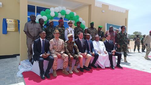 La visita della delegazione della Difesa italiana nel Corno d'Africa 2