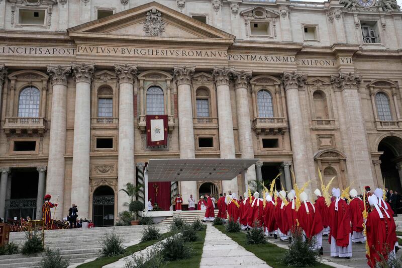 La Domenica delle Palme in Vaticano 1