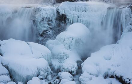 Niagara falls: uno spettacolo congelato 12