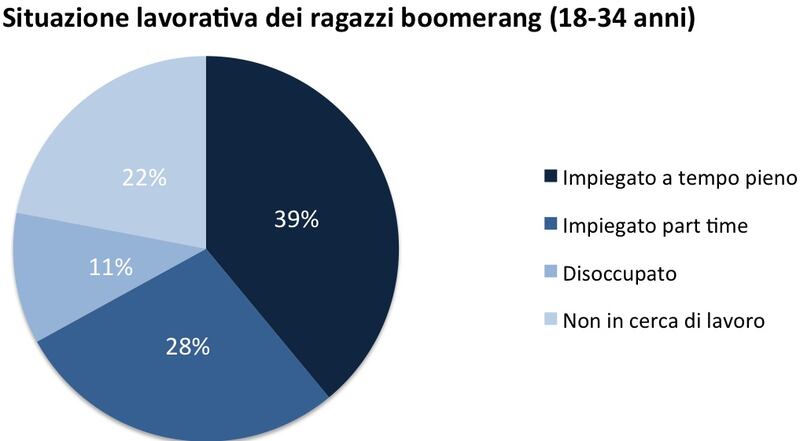 Grafico situazione lavorativa