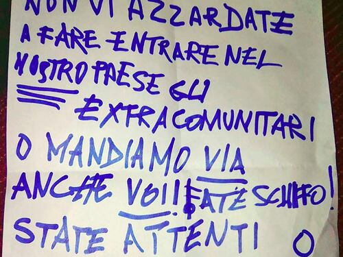 "Attenti o sarà guerra": minacciata operatrice sociale di Imperia