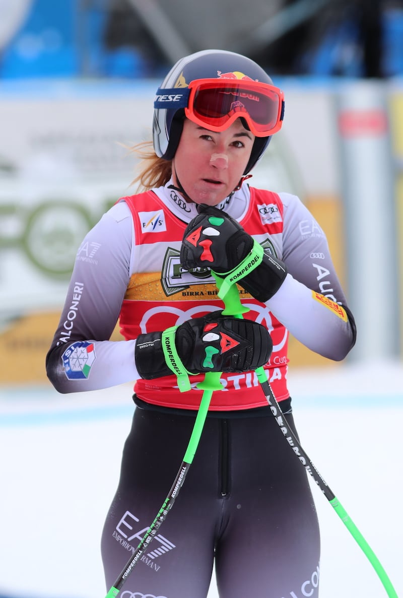 Il trionfo di Sofia Goggia a Cortina: le immagini più belle 1