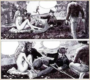 Le donne di Milo Manara su Facebook 10
