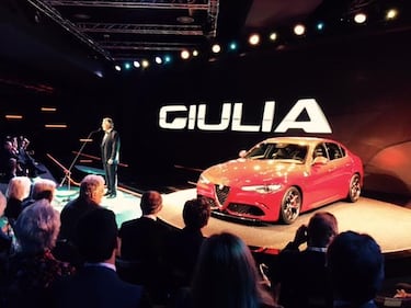 Ecco la nuova "Alfa Giulia" 3