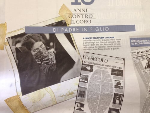 A te che avrai 40 anni nel 2000