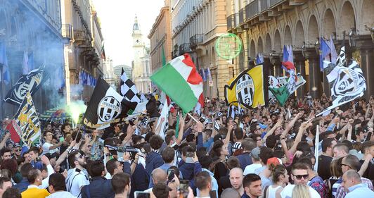 Terza stella, la festa in piazza San Carlo a Torino 4