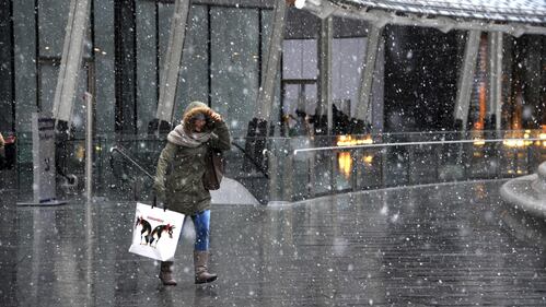 Su Milano è scesa la prima neve 2