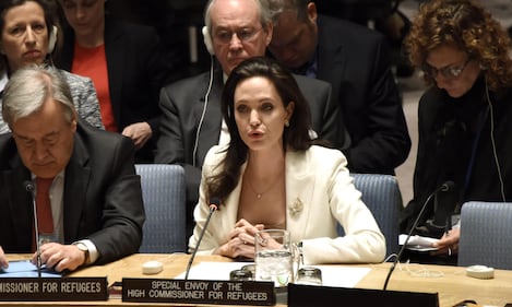 Angelina Jolie fa appello all'Onu per la Siria 7