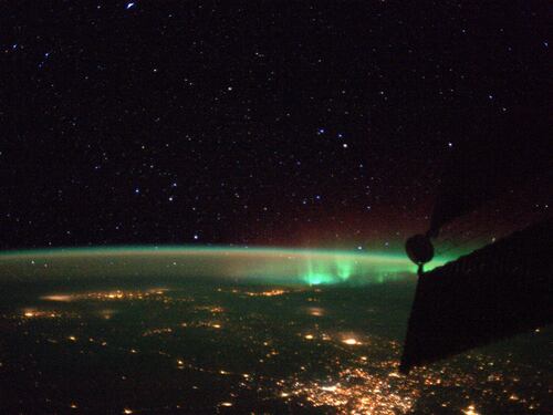 Le più belle foto spaziali: lo spettacolo dell'aurora boreale