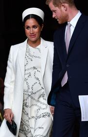 Meghan Markle, le foto della fine della gravidanza 3