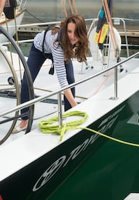Kate e William marinai provetti in Nuova Zelanda 3