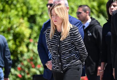 L'arrivo di Meloni e Mattarella a Modena 13