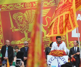 Verona, la manifestazione della Lega per i secessionisti 7