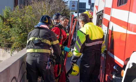 Cadavere nel fiume Lambro 1