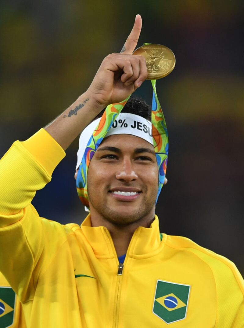 Rio, la gioia verdeoro per l'oro nel calcio 15