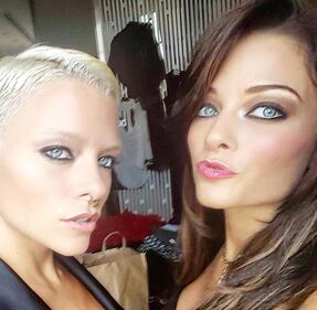 Le Donatella nude su Playboy 11