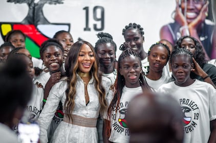 Naomi Campbell in Senegal per il Girl's Empowerment 4