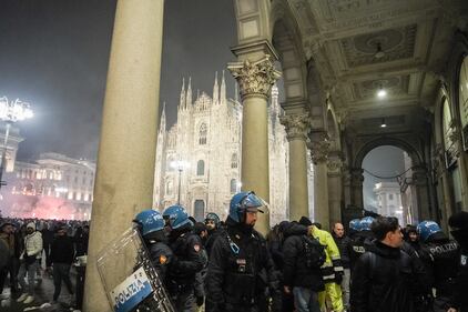 Festeggiamenti del capodanno 2025 a Milano 2