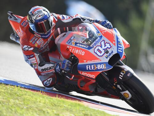 Motogp, Brno: Dovizioso in pole, secondo Rossi, terzo Marquez