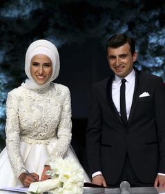 Sumeyye Erdogan si è sposata a Istanbul 6