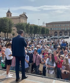 Il tour elettorale e il "vuoto" attorno a Giuseppe Conte 1