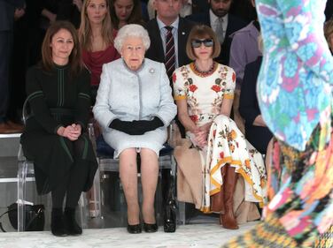 La Regina Elisabetta alla Fashion Week 8