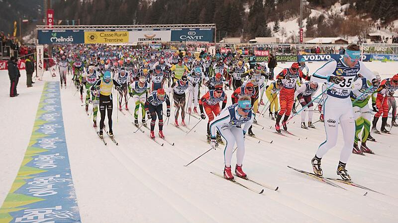 Marcialonga, 8mila "bisonti" del fondo nelle valli di Fiemme e Fassa