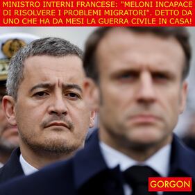 La satira del giorno. Attacco francese 1