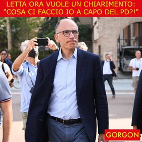 Ecco la satira del giorno. Letta vuole un chiarimento 1