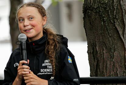 Greta Thunberg arriva negli Usa 2