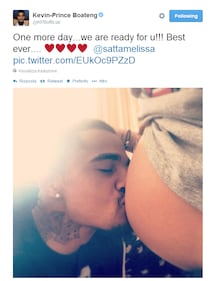 È nato Maddox Prince, figlio di Melissa Satta e Boateng 2