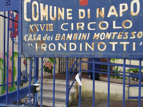 Devastata scuola appena sanificata per il Coronavirus