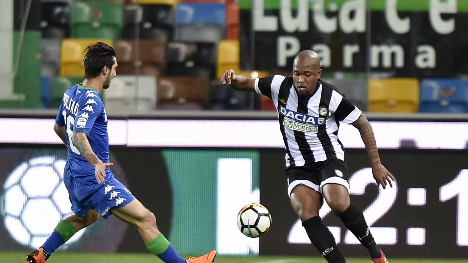 Il Sassuolo vince 2-1 in casa dell'Udinese: i neroverdi muovono la classifica