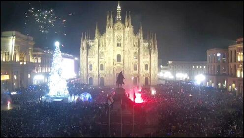 Festeggiamenti del capodanno 2025 a Milano 7