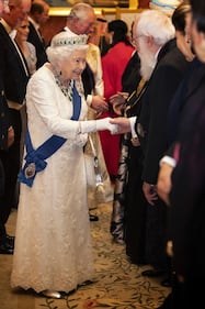 Kate Middleton, le foto al ricevimento di Buckingham Palace 1