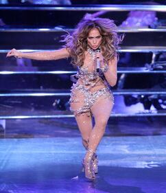Jennifer Lopez, trasparenze a Las Vegas 12