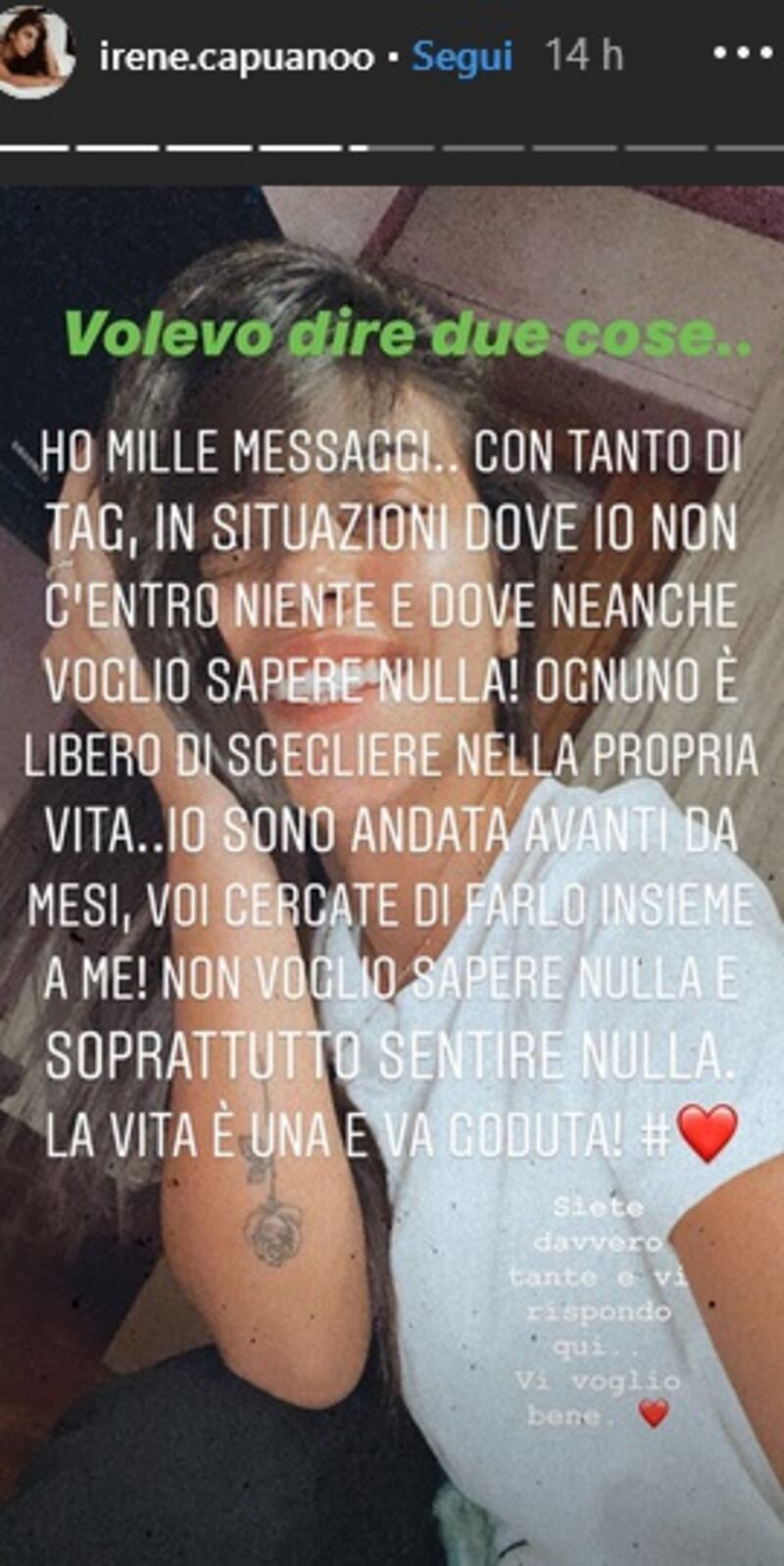 Irene Capuano, post