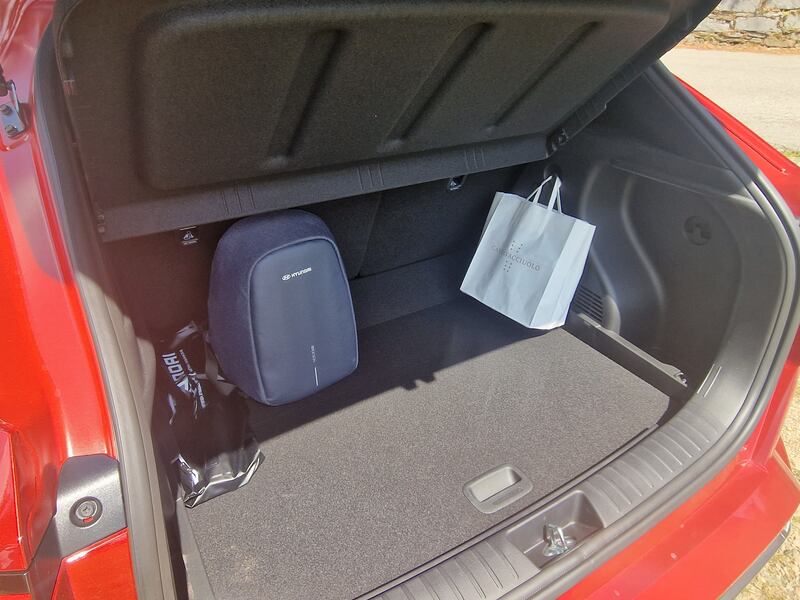 Hyundai kona bagagliaio