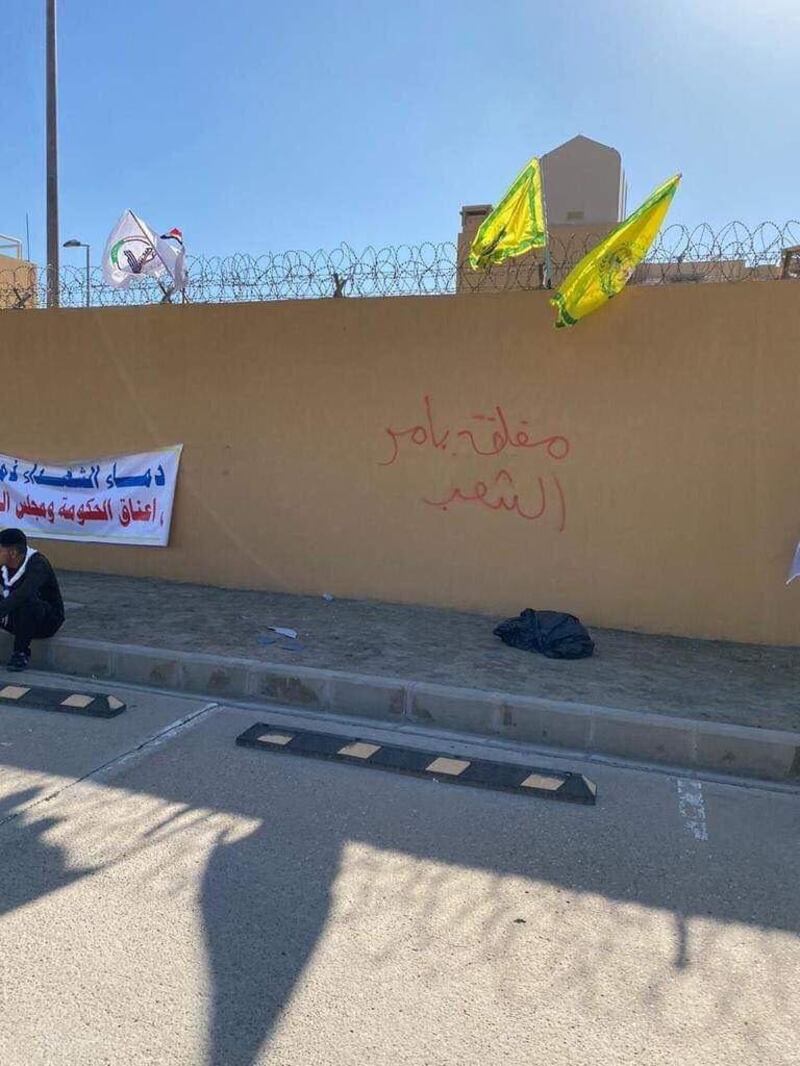 L'assalto alla torretta dell'ambasciata Usa in Iraq 6