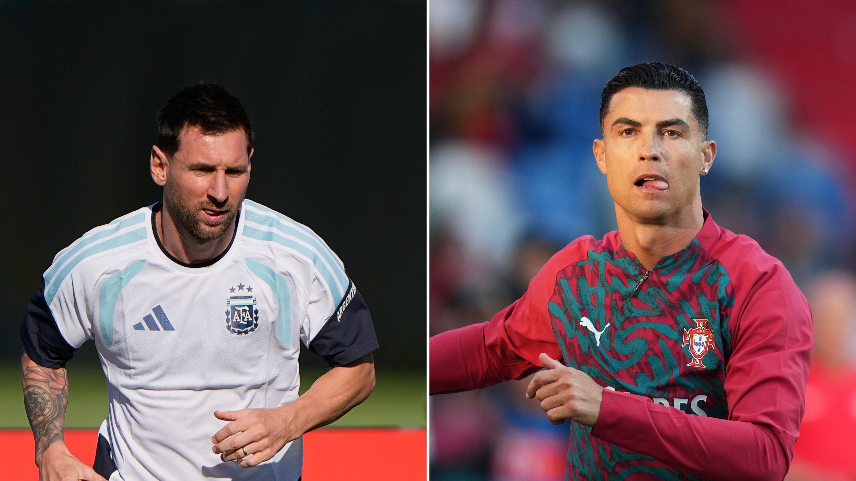 Mondiali, il duello a distanza tra CR7 e Messi