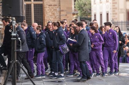 Il saluto di Firenze a Davide Astori 8