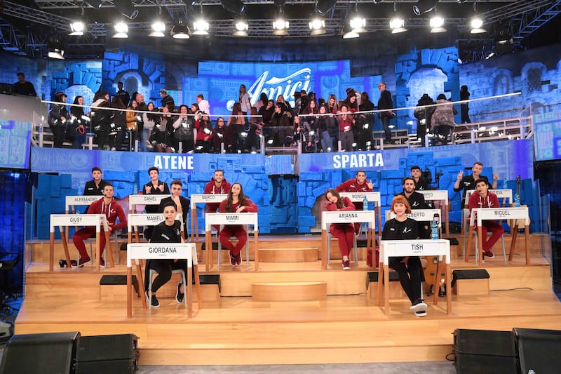 Sparta e Atene, ecco le due squadre di "Amici" 1