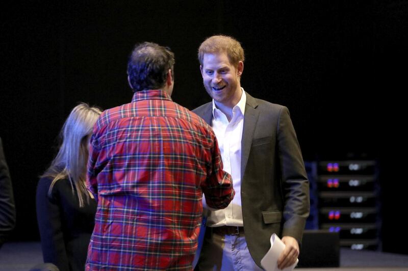 Principe Harry, le foto del convegno sul turismo 4