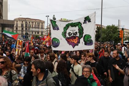 Manifestazione contro il G7 a Napoli 6