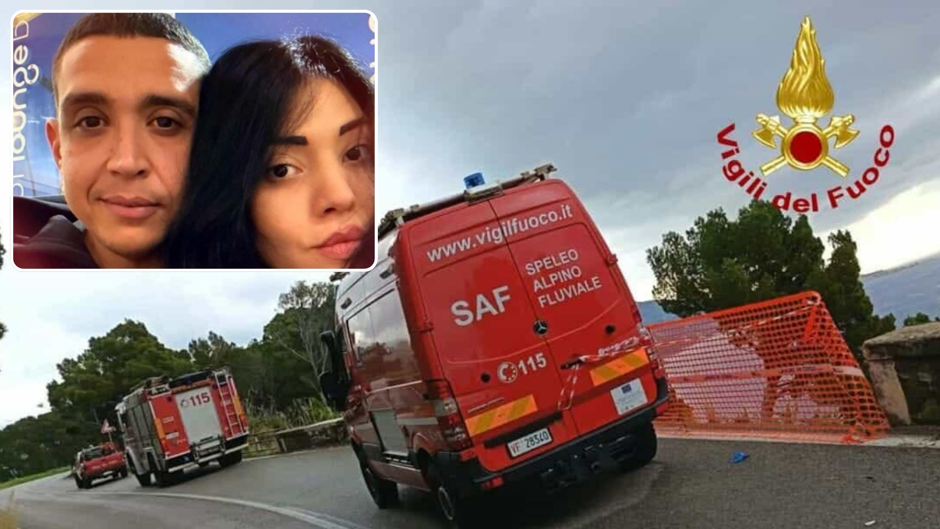 Auto precipita in un dirupo per 200 metri: morta una giovane coppia nel Cilento