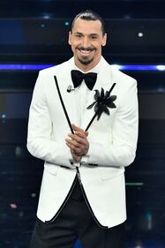 Ibrahimovic alla finale di Sanremo 2021 1