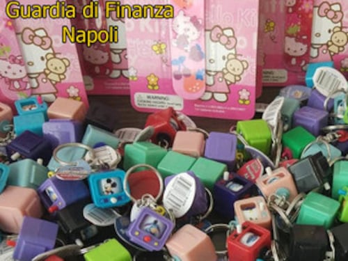 Napoli, sequestrati 2,5 mln di articoli destinati ai bambini