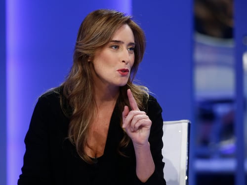 "Nostro", "Te piacerebbe": Berruti fa la litigare la Boschi